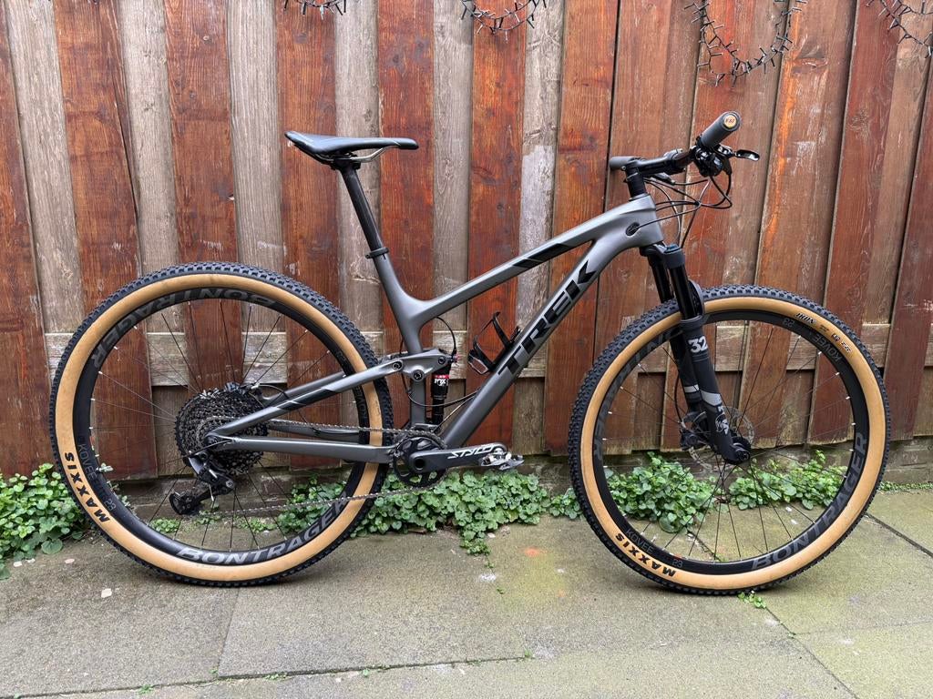 Trek Top Fuel 9.8 L, Fully, Ophalen, Zo goed als nieuw, Trek