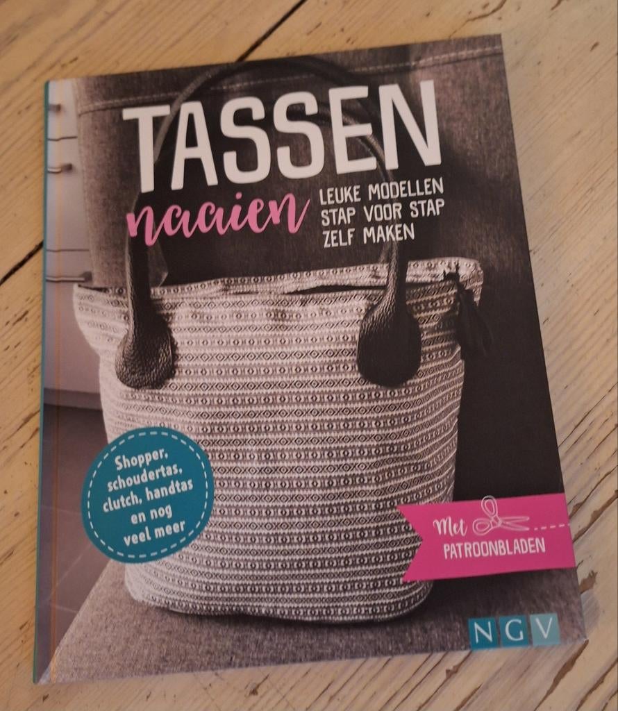 Tassen naaien: leuke modellen stap voor stap zelf maken, Boeken, Ophalen of Verzenden, Nieuw, Borduren en Naaien, Vanessa Schmitt