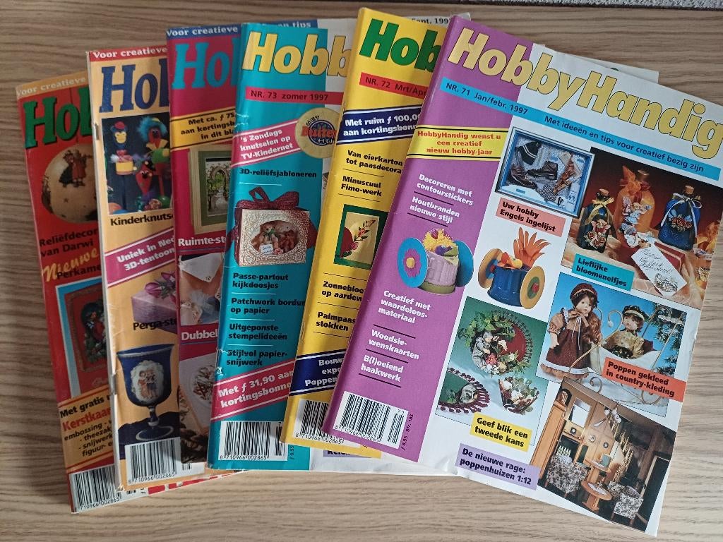 Hobby handig jaargang 1997, Boeken, Hobby en Vrije tijd, Ophalen of Verzenden, Gelezen, Overige onderwerpen