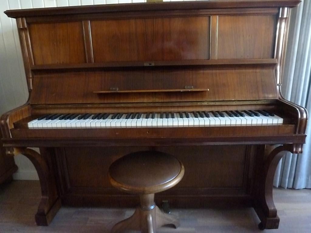 Ed Seiler piano, Muziek en Instrumenten, Ophalen, Gebruikt, Bruin, Piano