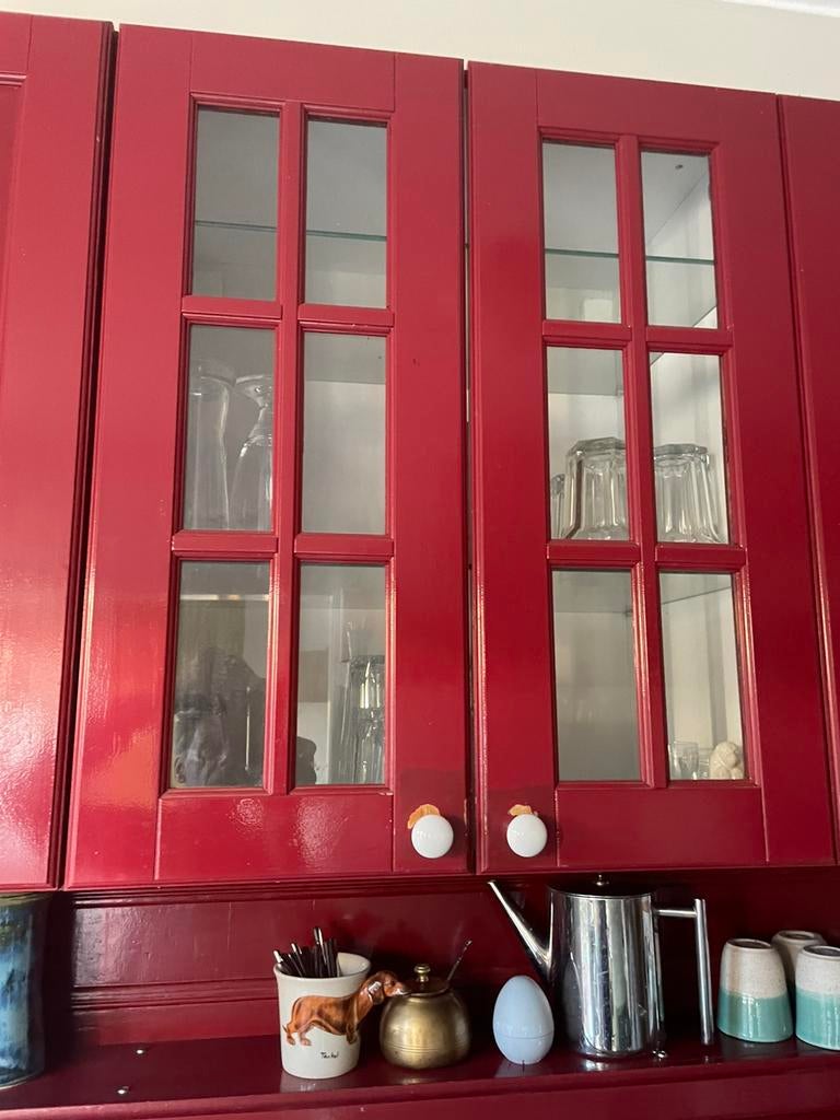 Antiek keuken, Gebruikt, Graniet of Steen, Enkelwandige keuken, Ophalen of Verzenden