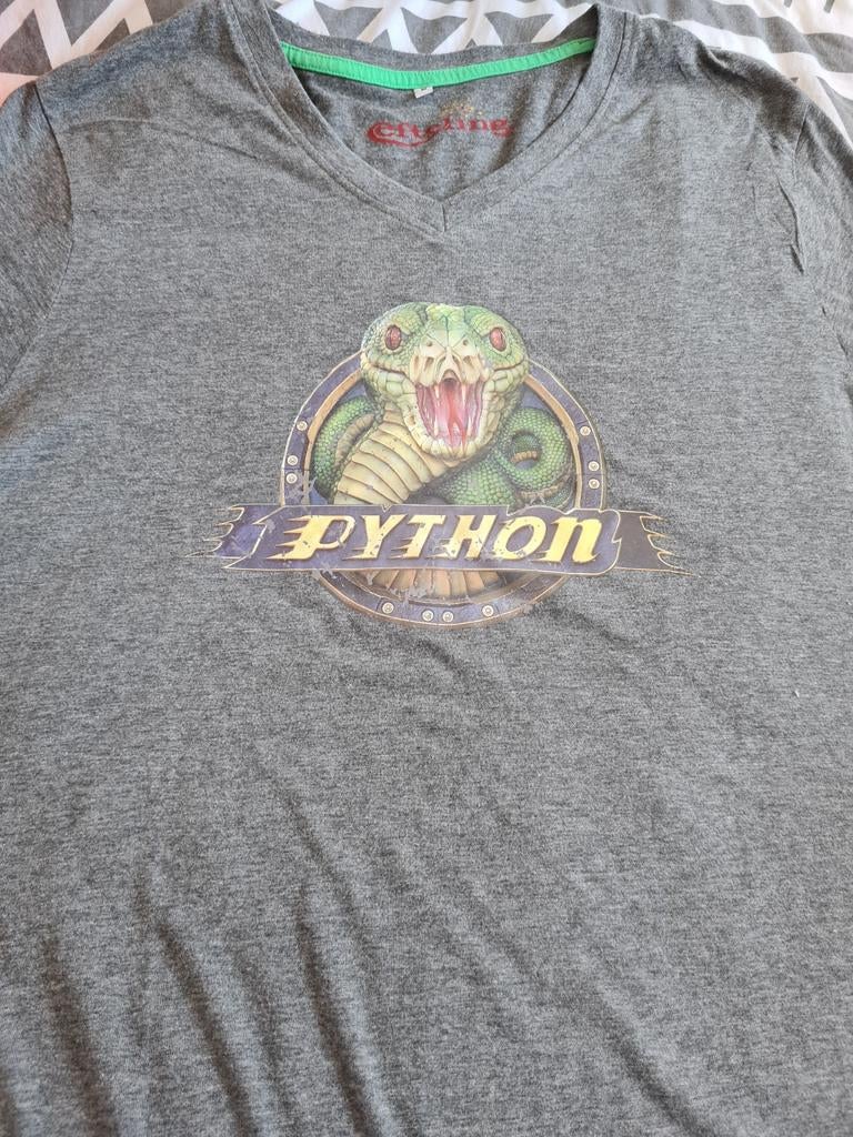 Efteling Python T-shirt Maat M, Ophalen of Verzenden