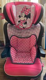 Minnie Mouse Autostoel - Roze met Stippen, Kinderen en Baby's, Autostoeltjes, Verstelbare rugleuning, 9 t/m 36 kg, Ophalen, Overige merken