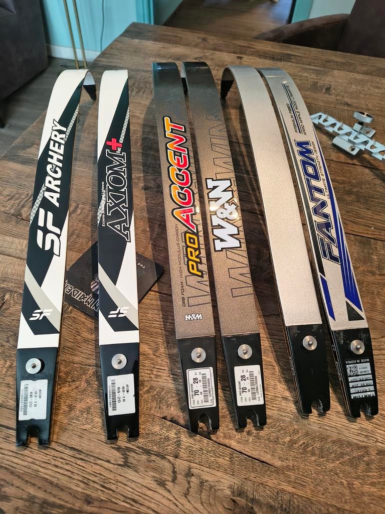 Handboog latten recurve en compound vizier, Sport en Fitness, Handboogschieten, Ophalen, Gebruikt, Recurveboog