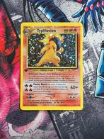 Typhlosion Neo Genesis 1st Edition 17/111, Ophalen of Verzenden, Zo goed als nieuw, Losse kaart, Foil
