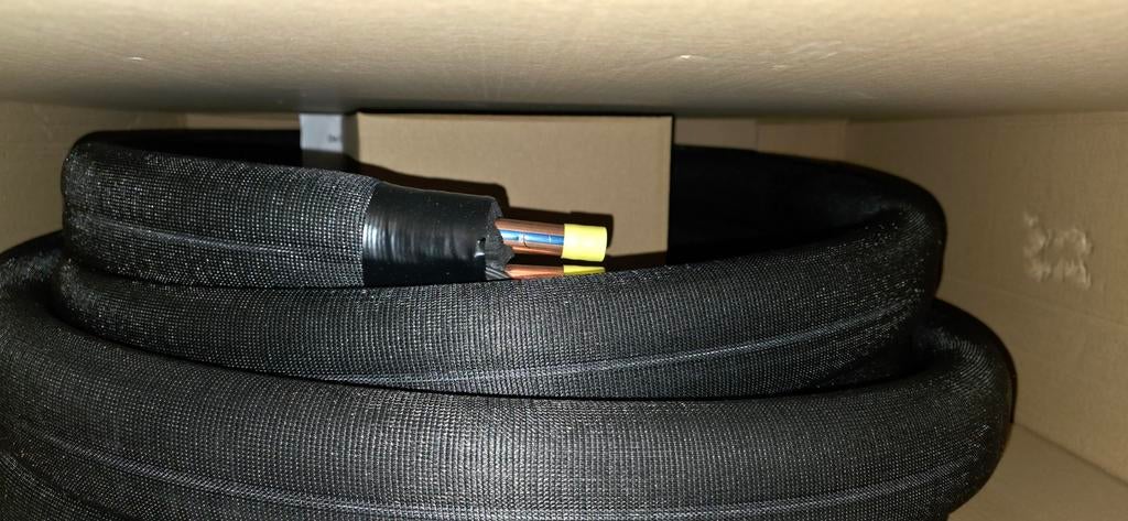 Solar buis koper 15mm 10m dubbel geïsoleerd zonneboiler Reme, Ophalen, Nieuw, Kabel of Snoer