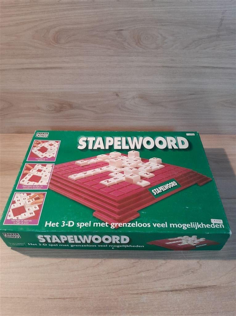 Stapelwoord - s6004, Hobby en Vrije tijd, Gezelschapsspellen | Bordspellen, Verzenden, Zo goed als nieuw