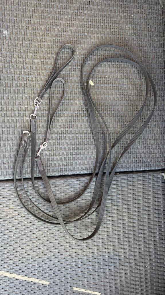 Linnen slofteugel zwart, Dieren en Toebehoren, Ophalen of Verzenden, Zo goed als nieuw, Dressuur