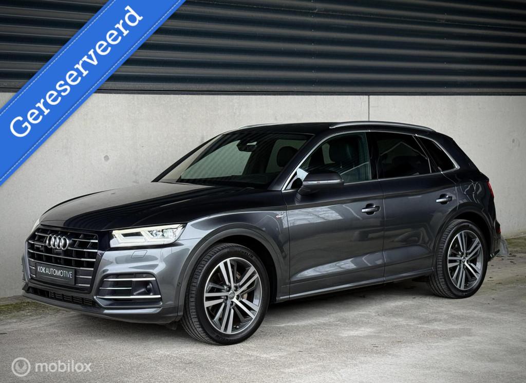 Audi Q5 55 TFSIe Quattro Competition|B&O|360|HUD|PANO|TREKH|, Automaat, 2005 kg, Gebruikt, 4 cilinders