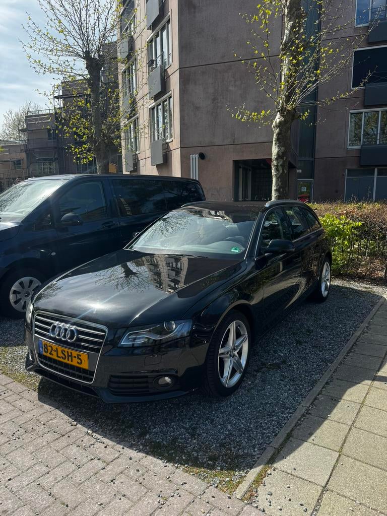 Audi A4 1.8 Tfsi 118KW Avant Multitronic 2009 Zwart, Auto's, Audi, Bedrijf, A4, Benzine, B, Stationwagon, Automaat, Geïmporteerd