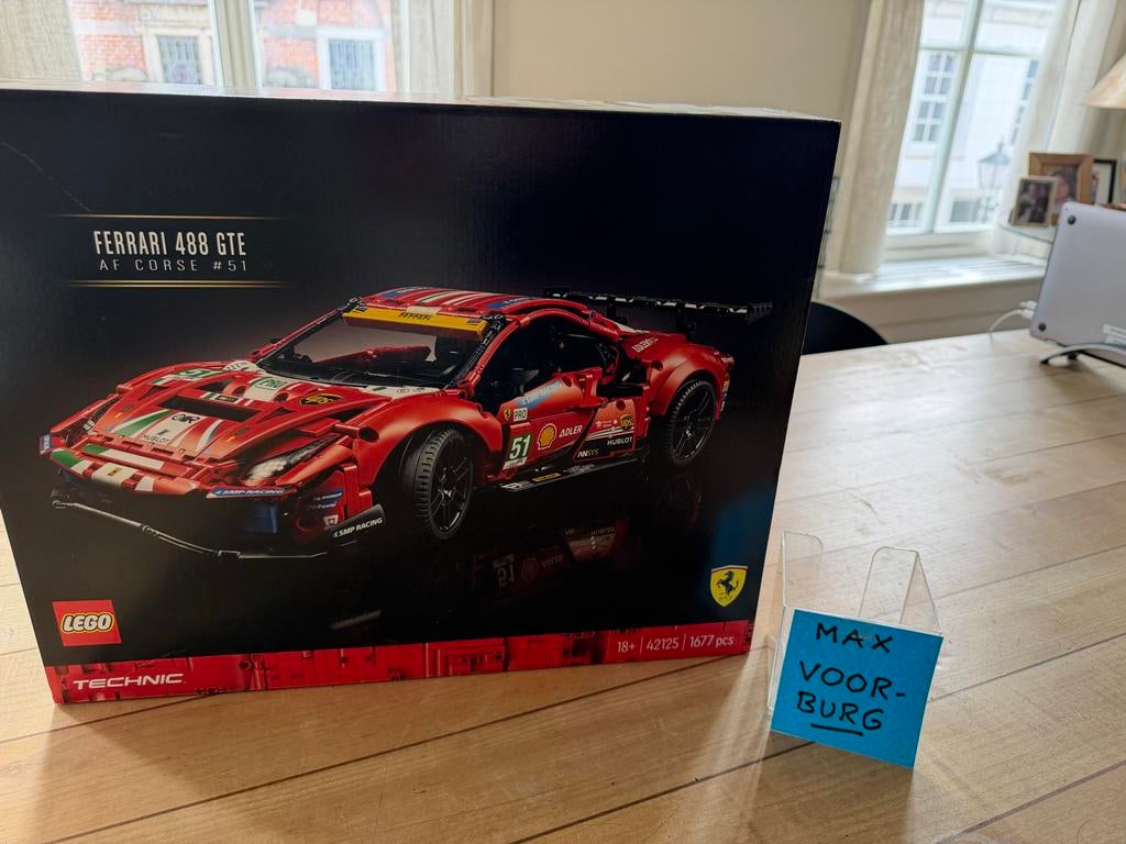 Lego Technic Ferrari 488 GTE AF Corse #51, Ophalen, Nieuw, Complete set, Lego