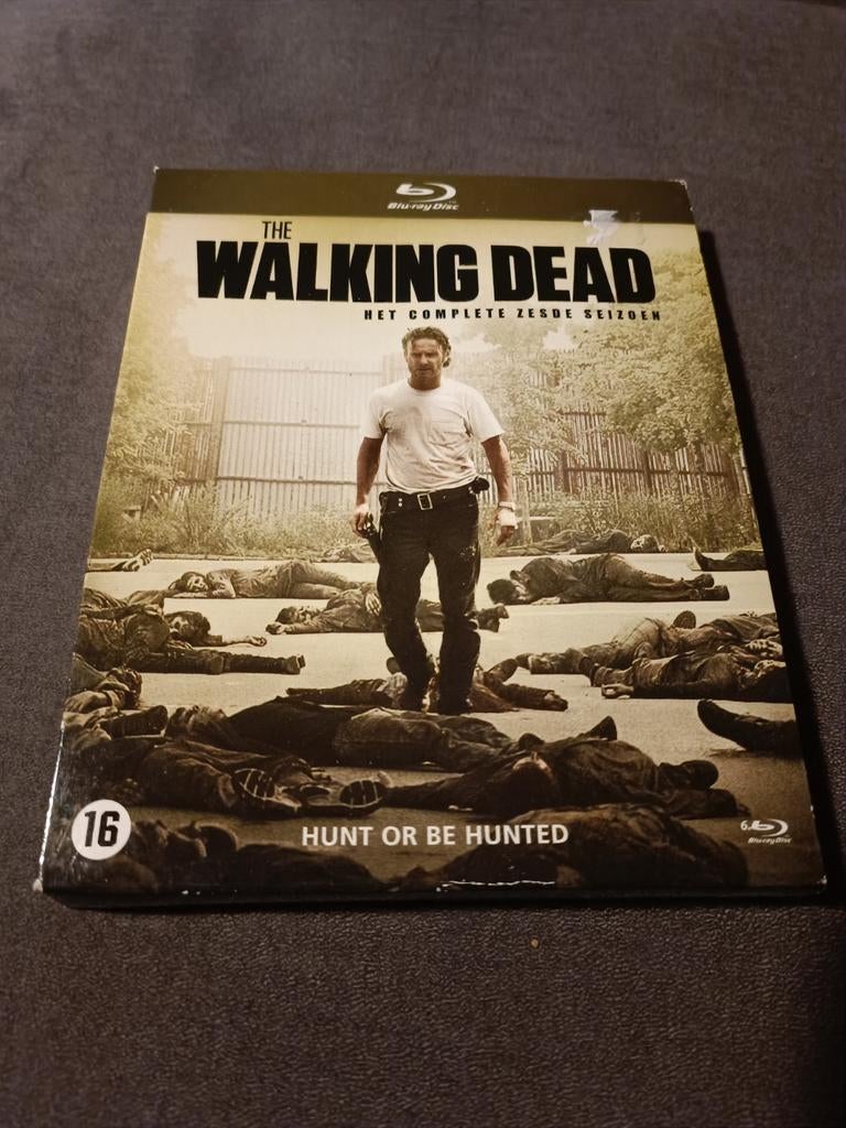 The Walking Dead seizoen 6 - bluray, Ophalen of Verzenden, Zo goed als nieuw, Horror