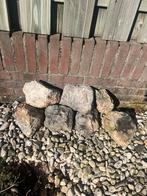 Diverse stenen en rotsen voor tuin of decoratie, Ophalen, Gebruikt, Grijs, Kei