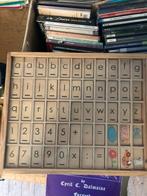 Houten letter- en cijferdoos voor kinderen, Gebruikt, Ringvaart 2, Buitenissig, Info@buitenissig.nl