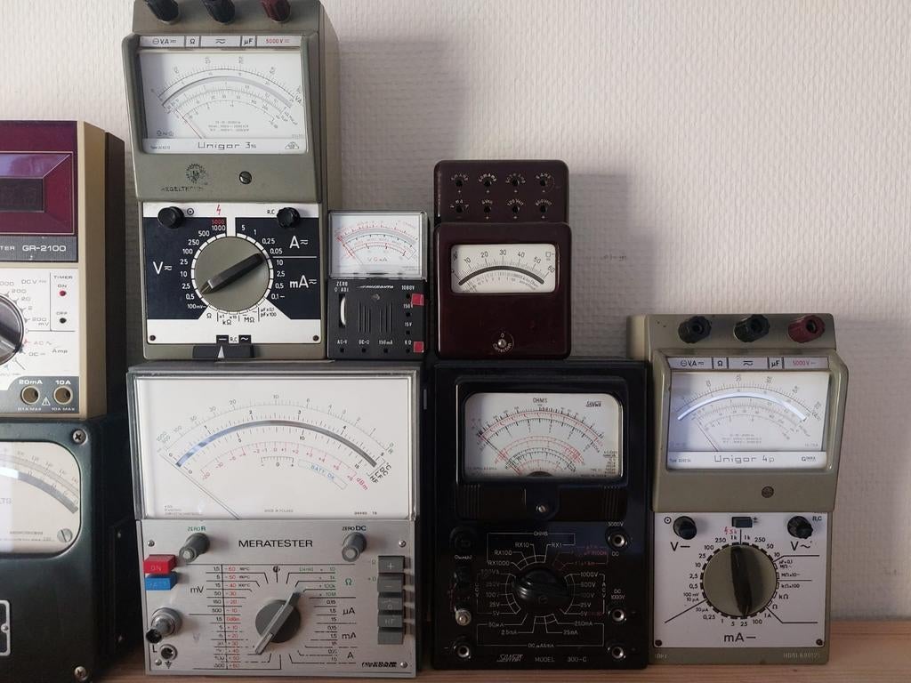 Meet apparatuur/ multimeter voor de verzamelaar!, Ophalen of Verzenden, Zo goed als nieuw, Elektriciteit