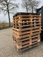 Houten blok-/wegwerp pallets 11 stuks, Ophalen, 50 mm of meer, Pallet, Minder dan 200 cm