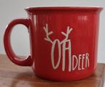 Knalrode Oh deer mok van Gusta - NIEUW met sticker - KERST, Huis en Inrichting, Keuken | Servies, Overige typen, Nieuw, Ophalen of Verzenden