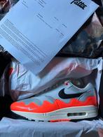 Nike Air Max 1 Patta 'Rush Maroon' US 12 DS, Kleding | Heren, Schoenen, Ophalen of Verzenden, Nieuw, Overige kleuren, Sneakers of Gympen