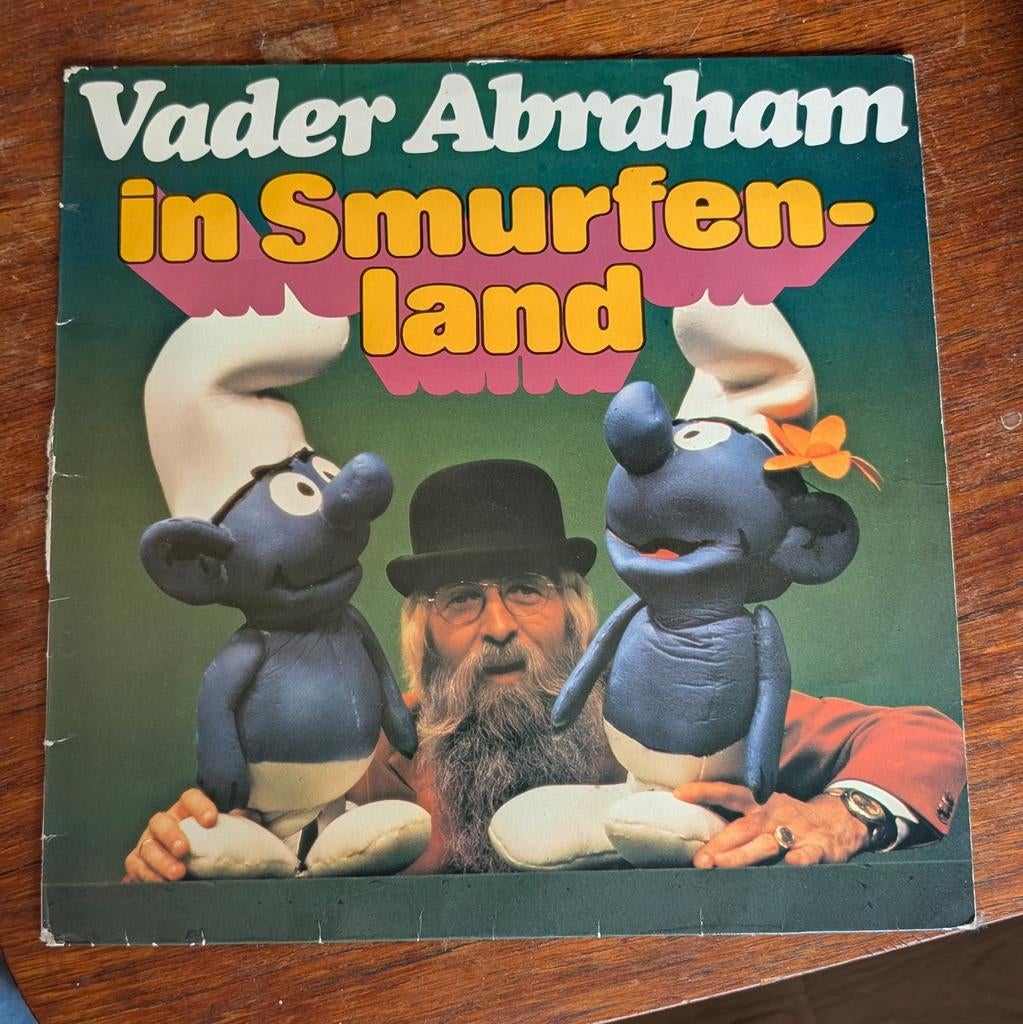 Vader Abraham in Smurfenland LP - Klassieke Smurfenmuziek, Ophalen of Verzenden, Gebruikt