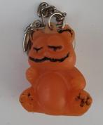 Vintage Garfield Sleutelhanger - Oranje Kat Figuurtje, Ophalen of Verzenden, Gebruikt, Knuffel of Figuurtje