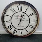 WANDKLOK,Retro,landelijke stijl,Art Deco,Franse klok, Ophalen of Verzenden, Zo goed als nieuw, Analoog, Wandklok