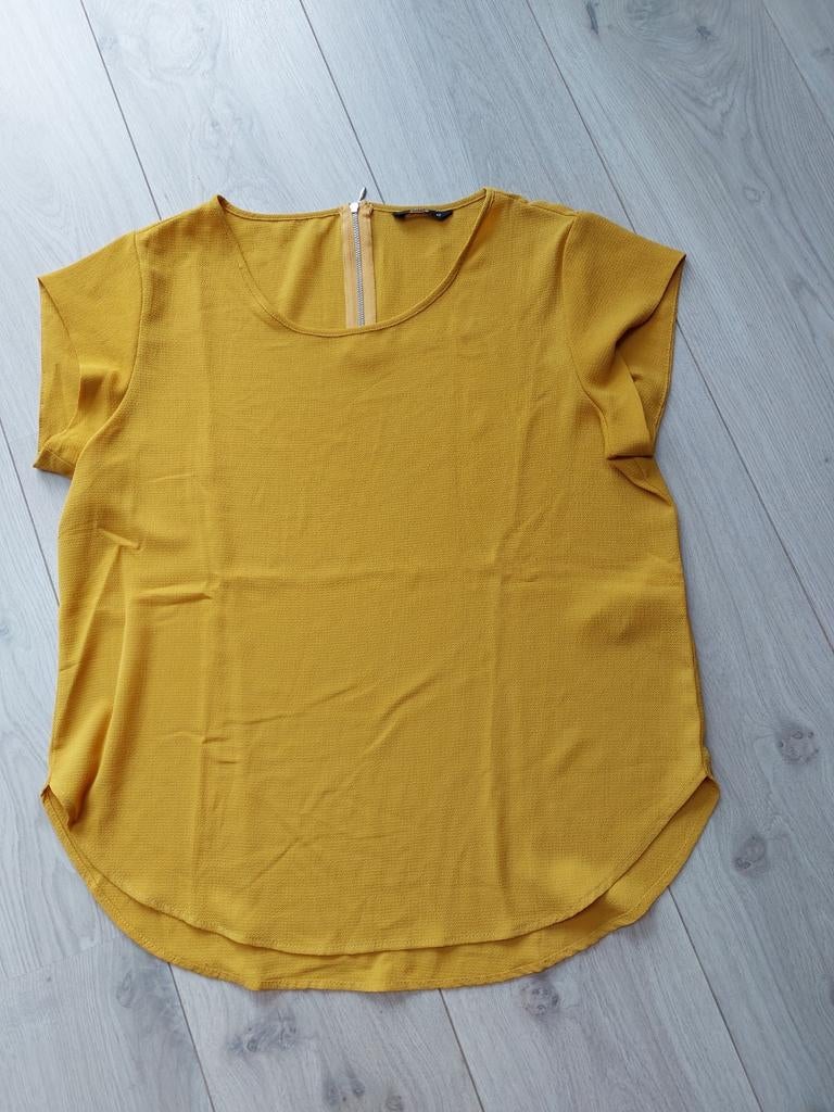 Only dames shirt, Geel, Maat 42/44 (L), Ophalen of Verzenden, Zo goed als nieuw