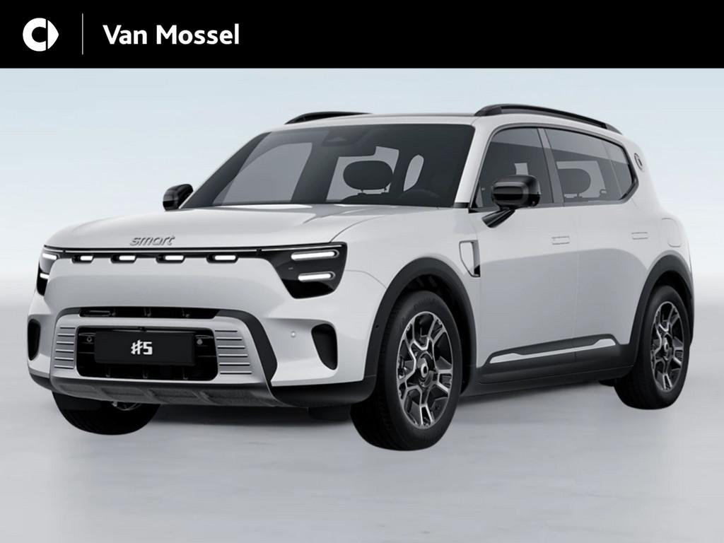 smart #5 Pro+ / Verwarmd stuurwiel/ Keyless entry/ 13-inch O, Auto's, Smart, Automaat, 12 maanden, Wit, Nieuw