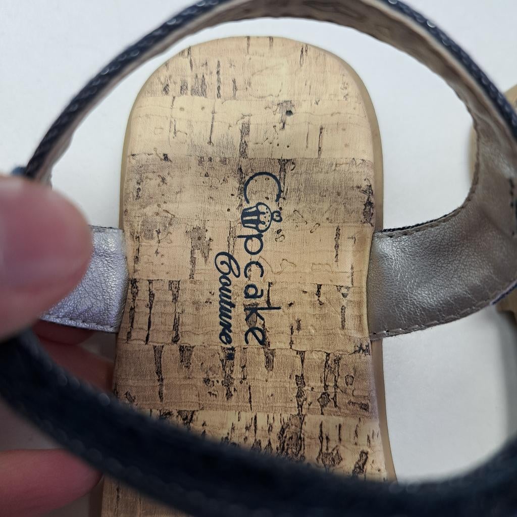 Cupcake Couture sandaaltjes slippers denim maat 28 nr 48255, Meisje, ., Ophalen of Verzenden, Zo goed als nieuw