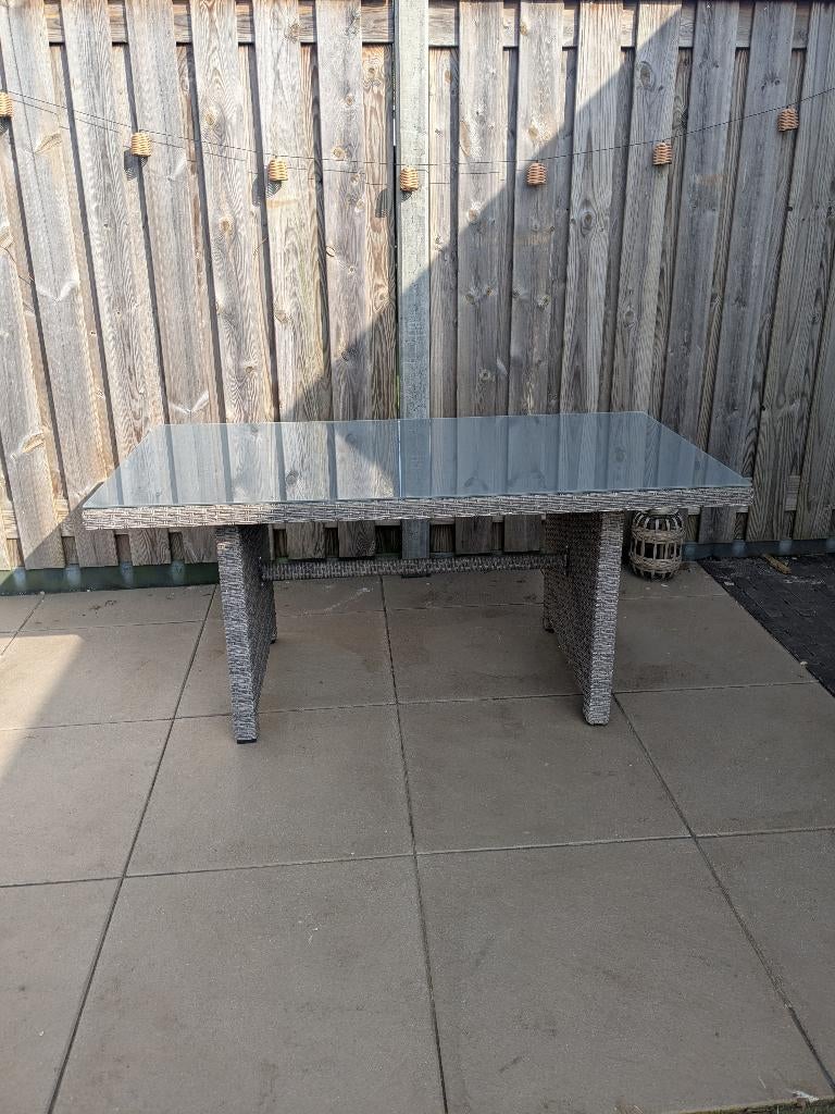 Tuintafel (Garden Impressions), Tuin en Terras, Tuintafels, Ophalen, Gebruikt, Rechthoekig, Aluminium