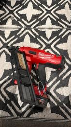 Milwaukee M18 FFN-0C 18V  accu tacker 2,9-3,32mm - 50-90mm, Ophalen of Verzenden, Zo goed als nieuw