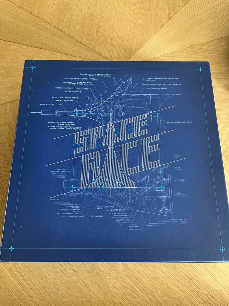 Space Race Kickstarter incl. expansion, Hobby en Vrije tijd, Gezelschapsspellen | Bordspellen, Vijf spelers of meer, Ophalen of Verzenden