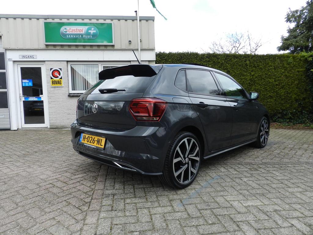 Volkswagen Polo 1.0 TSI Highline Business R - Uranograu - Pa, Auto's, Volkswagen, 12 maanden, Stof, Gebruikt, 95 pk