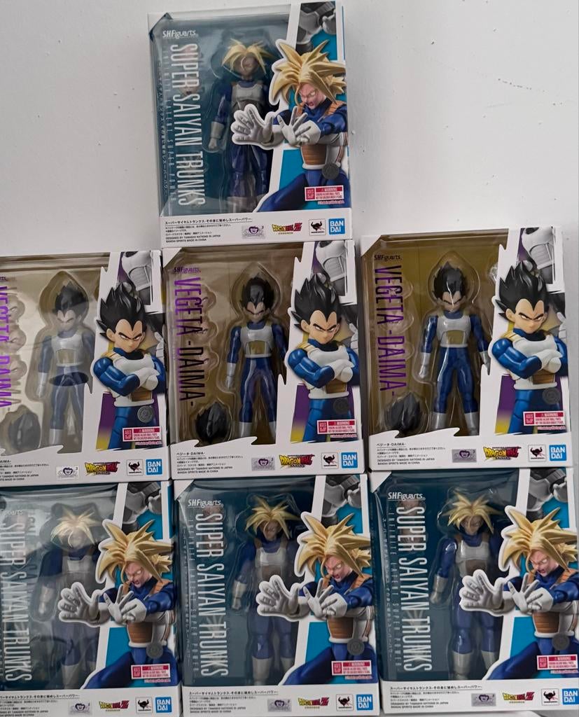 Dragon Ball SH Figuarts Set Trunks & Vegeta (Nieuw), Verzamelen, Ophalen of Verzenden, Zo goed als nieuw