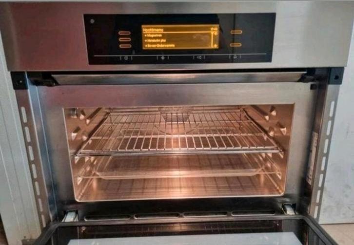 Miele combi-oven/ combimagnetron H5080BM, Witgoed en Apparatuur, Ovens, Zo goed als nieuw, Inbouw, Oven met grill, Minder dan 45 cm