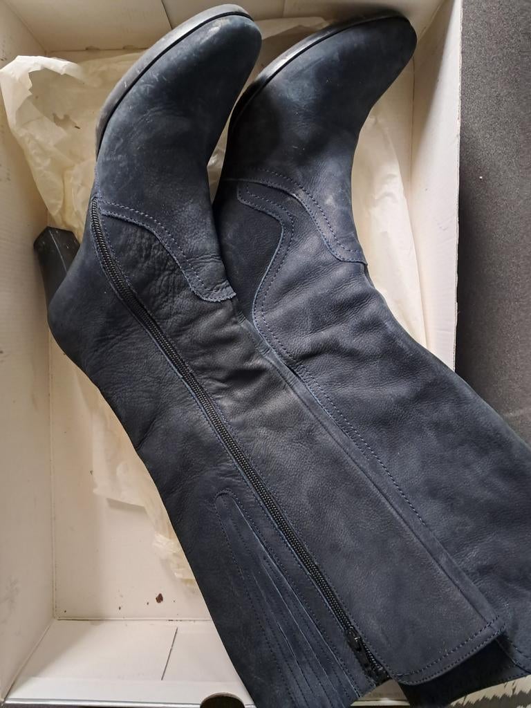 Gebor laars hoge hak., Ophalen of Verzenden, Zo goed als nieuw, Zwart, Hoge laarzen