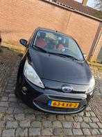 Ford Ka 1.2 51KW 2010 Zwart, Auto's, Ford, Voorwielaandrijving, Stof, 4 cilinders, 4 stoelen