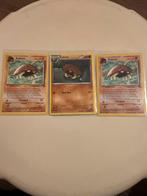 Pokémon Kaart Kabuto (3 stuks), Ophalen of Verzenden, Gebruikt, Meerdere kaarten