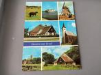 Texel. Kerken, veerboot, boerderij, molen.1982, Ophalen of Verzenden, 1980 tot heden, Gelopen, Waddeneilanden