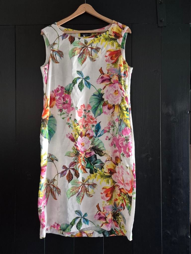 Purdey jurk maat 40, zo goed als nieuw, bloemenprint, Maat 38/40 (M), Overige kleuren, Ophalen of Verzenden, Zo goed als nieuw