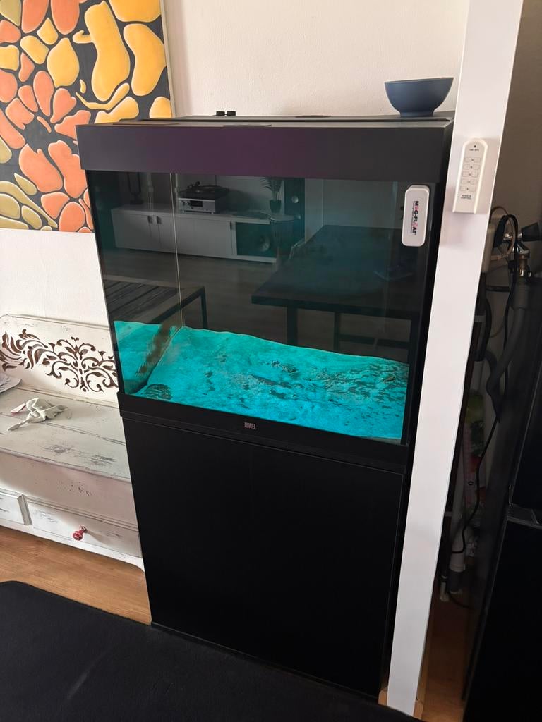 Juwel lido 200 zwart, Ophalen, Inclusief deksel, Zo goed als nieuw, Juwel