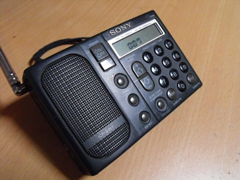 Sony ICF-SW 1, Ophalen, Gebruikt, Wereldontvanger