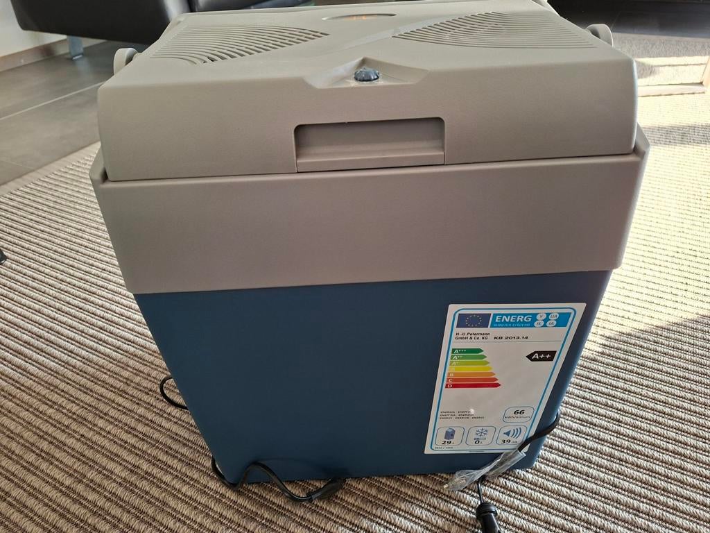 SHG Elektrische Koelbox KB 2013.14 - 30L, 12V/230V, Caravans en Kamperen, Koelboxen, Ophalen of Verzenden, Zo goed als nieuw, Koelbox