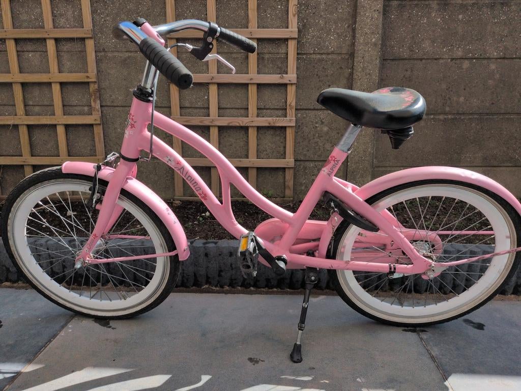 Alpina meisjesfiets roze -, Fietsen en Brommers, Fietsen | Meisjes, Terugtraprem, Gebruikt, Alpina, Ophalen of Verzenden