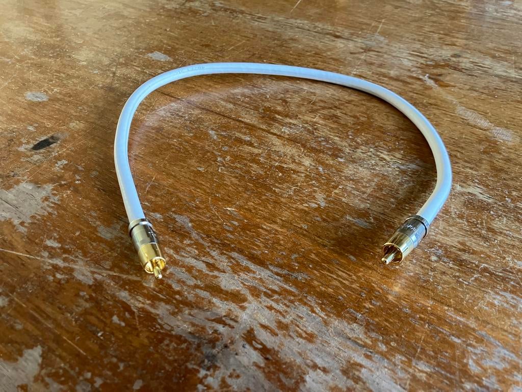 AudioQuest HD6-Forest RCA 75Ohm Digital SPDIF interlink 50cm, Audio, Tv en Foto, Audiokabels en Televisiekabels, Verzenden, Zo goed als nieuw