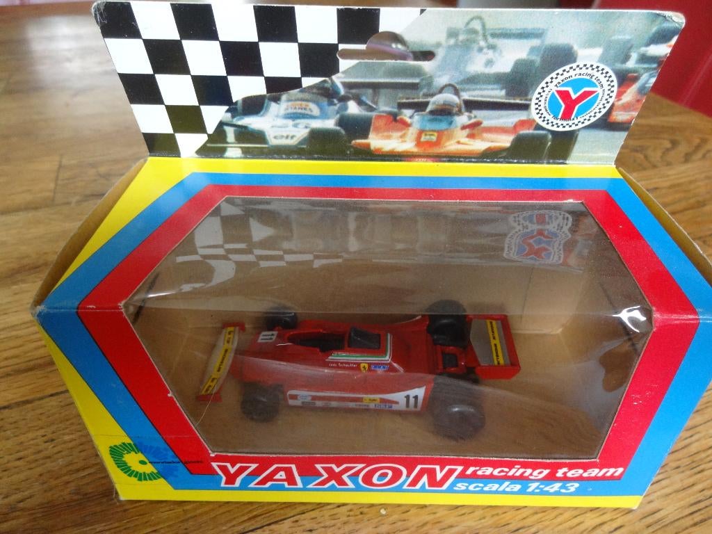 Ferrari 312 T4 Jody Scheckter Yaxon 1979, Ophalen of Verzenden, Nieuw, Auto, Overige merken