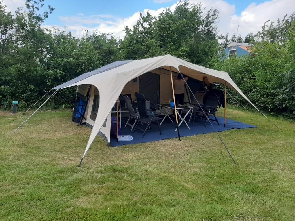 vouwwagen Lazy Jack Trekking, Caravans en Kamperen, Vouwwagens, Ophalen, Beige, Aanwezig, Campooz