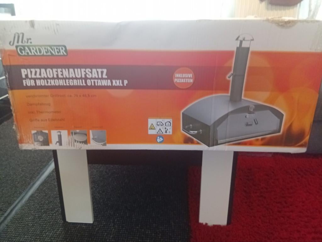 Mr. Gardener Pizzaoven xxl, Ophalen, Nieuw, Mr gardener, Met accessoires
