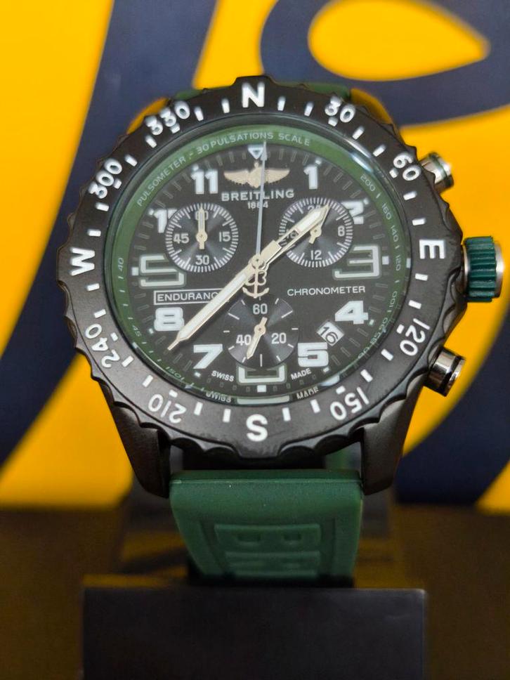 super Breitling endurance pro, Sieraden, Tassen en Uiterlijk, Horloges | Heren, Nieuw, Breitling, Staal, Ophalen of Verzenden