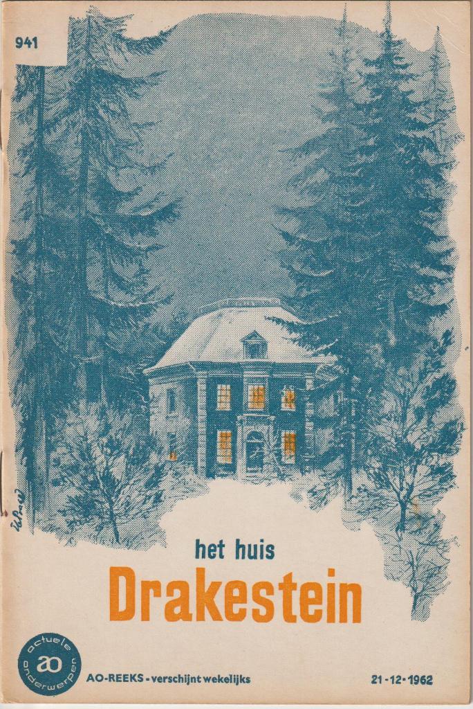 AO-reeks Nr. 941 Het huis Drakestein, Ophalen of Verzenden, Gelezen