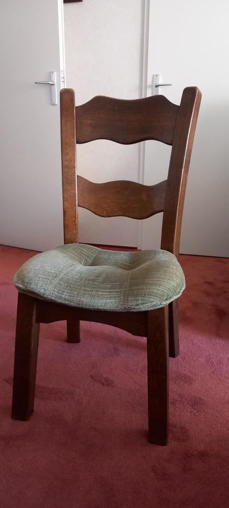 4 eetkamer stoelen, Ophalen, Gebruikt